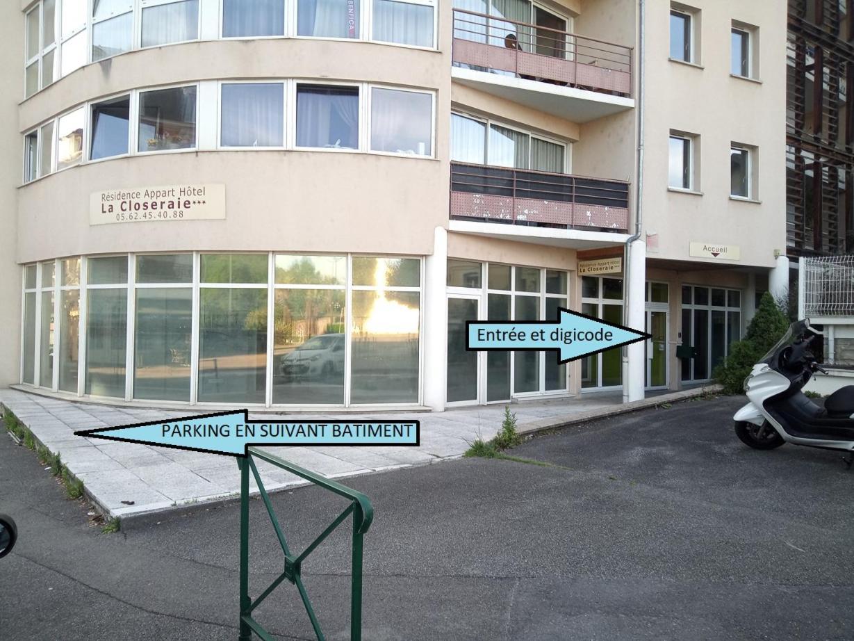 Agreable Studio Familial A Lourdes, Proche Gare Ngoại thất bức ảnh